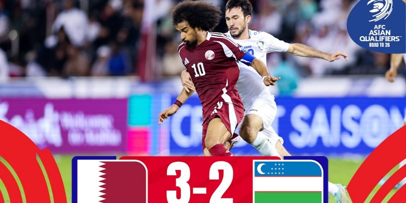 Gợi Ý Cược Trận Uzbekistan vs Qatar: Vòng Loại World Cup 2026 Ngày 10/06 2 Uzbekistan vs Qatar